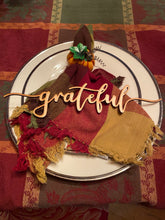 Load image into Gallery viewer, Thanksgiving place card