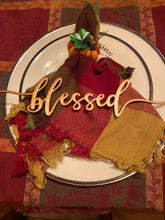 Load image into Gallery viewer, Thanksgiving place card