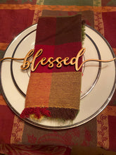 Load image into Gallery viewer, Thanksgiving place card