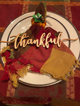 Load image into Gallery viewer, Thanksgiving place card