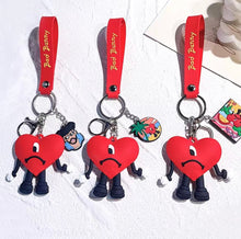 Load image into Gallery viewer, Bad Bunny keychain
