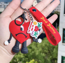 Load image into Gallery viewer, Bad Bunny keychain
