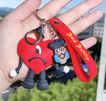 Load image into Gallery viewer, Bad Bunny keychain
